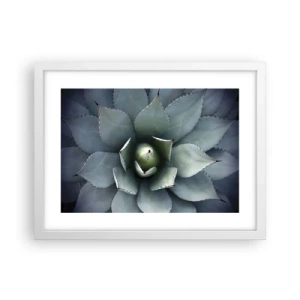 Poster in einem weißen Rahmen - Es lockt an und warnt - 40x30 cm