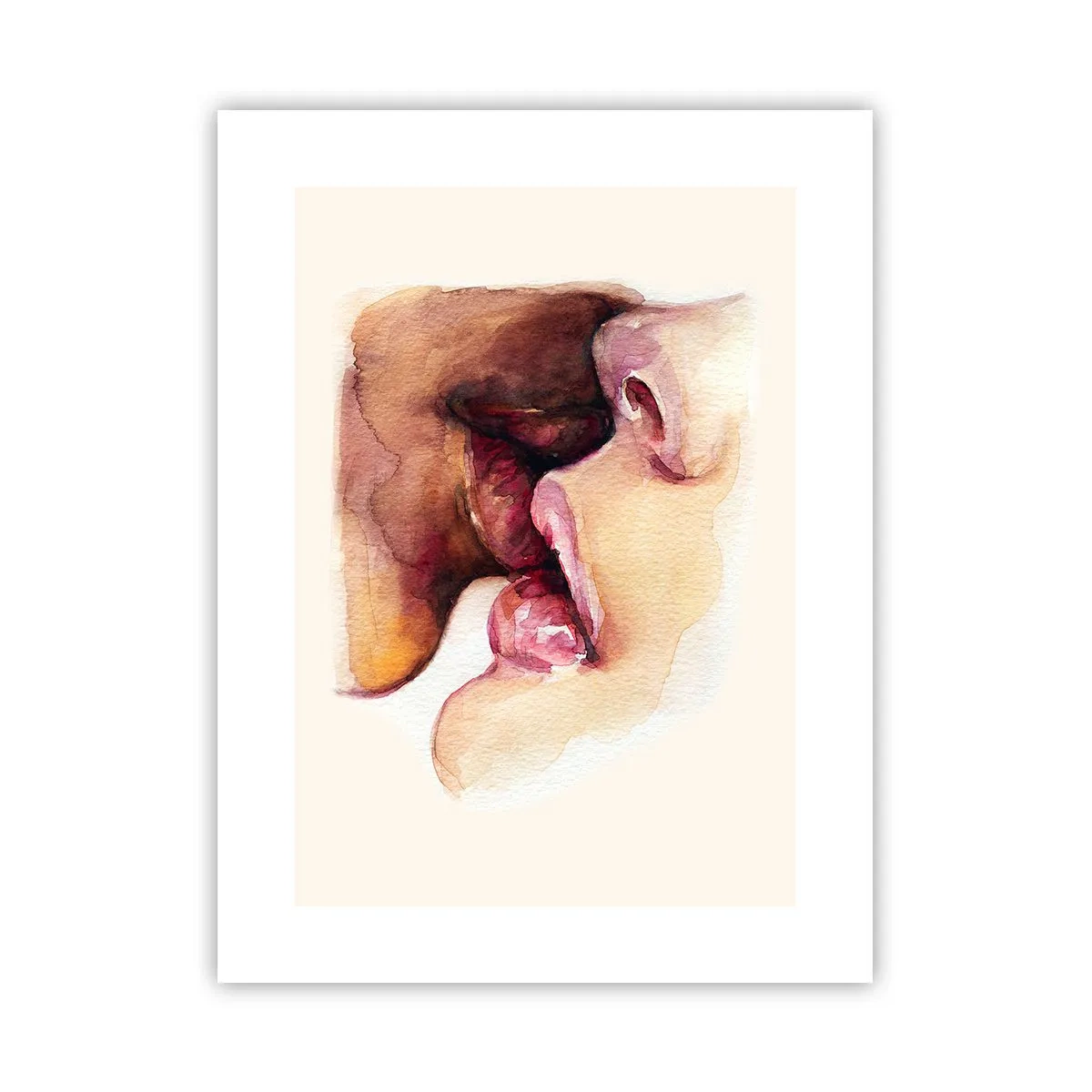 Poster - Wie Tag und Nacht, Erde und Himmel - 30x40 cm