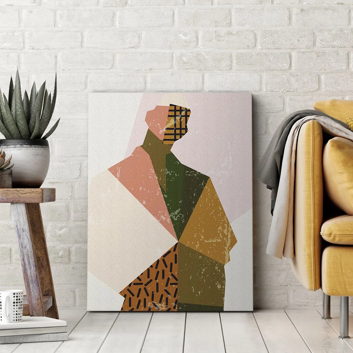 Bild auf Leinwand - Leinwandbild - Mensch – ein komplexes Wesen - 70x100 cm