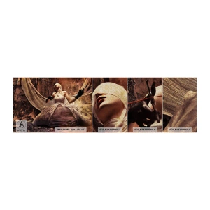 Fototapeten Muster Premium Sand - Göttin des Schicksals - Theater, Stück, Mann - 100x30 cm