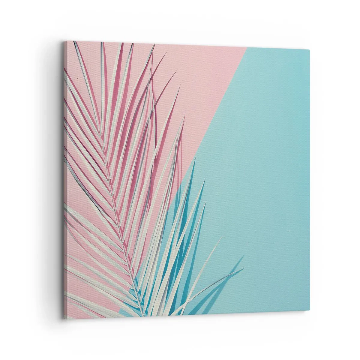 Bild auf Leinwand - Leinwandbild - Tropischer Eindruck - 60x60 cm