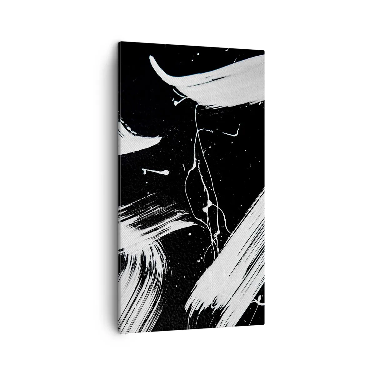 Bild auf Leinwand - Leinwandbild - Dunkelheit durchbrechen - 45x80 cm