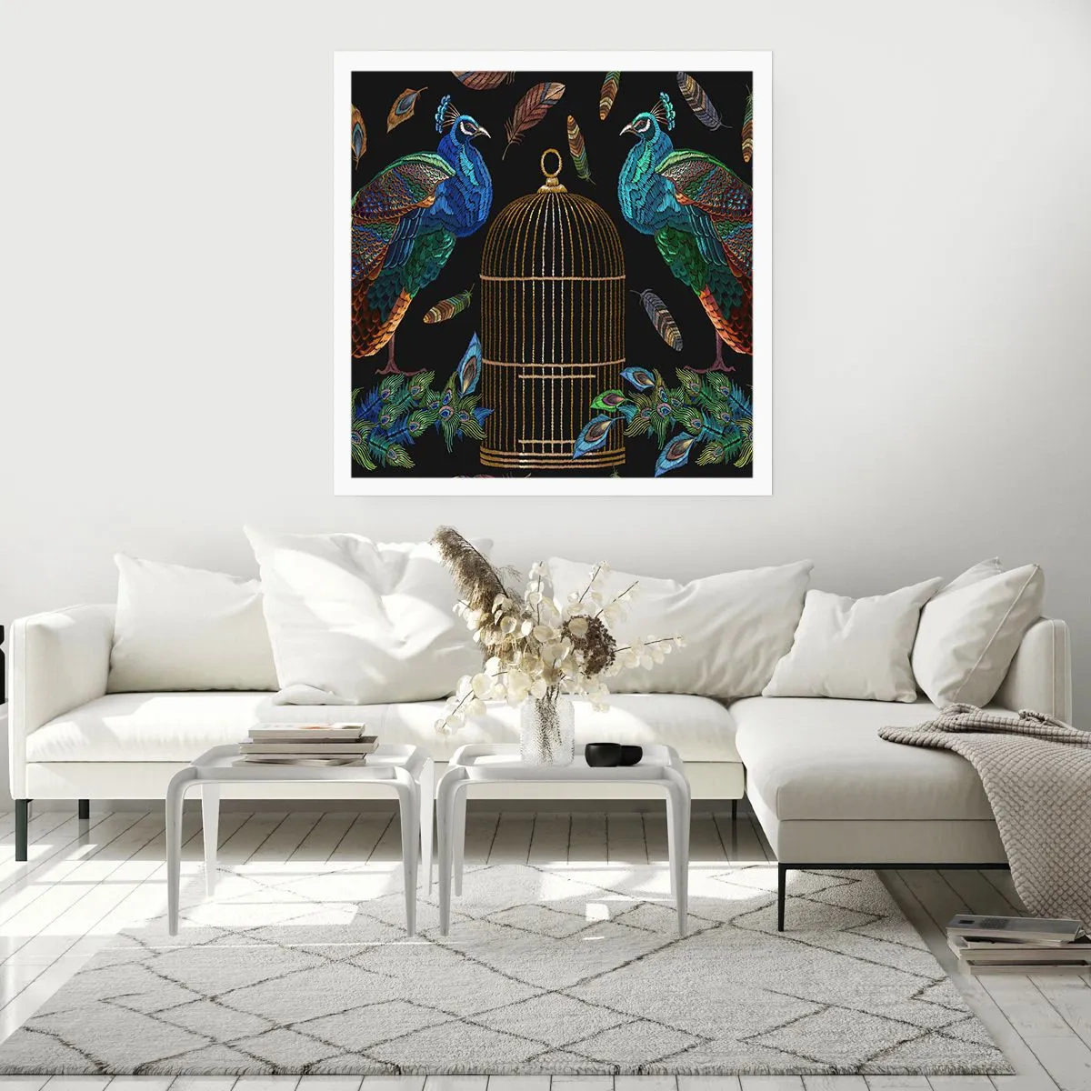 Poster - In königlichen Gewändern - 40x40 cm