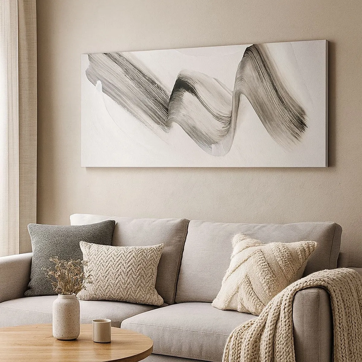 Bild auf Leinwand - Leinwandbild - Lässig zum Spaß - 100x40 cm