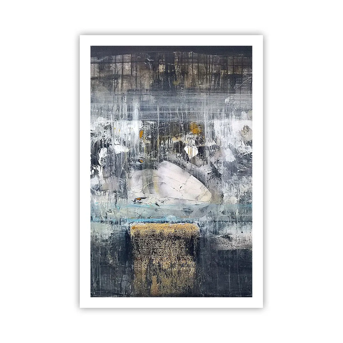 Poster - Wie auf Eis, wie nach Dezember - 61x91 cm