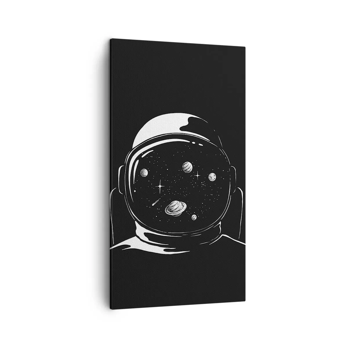 Bild auf Leinwand - Leinwandbild - Schöne Aussicht - 45x80 cm