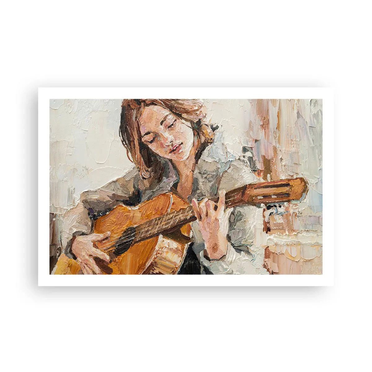 Poster - Konzert für Gitarre und Mädchenherz - 91x61 cm