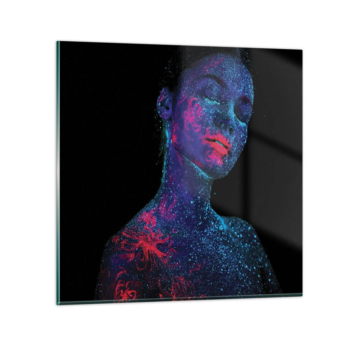 Glasbild - Bild auf glas - Im Sternenstaub - 70x70 cm