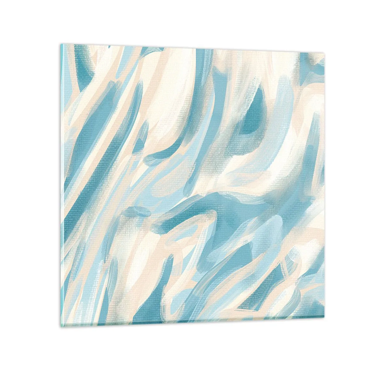 Glasbild - Bild auf glas - Frühlingsbrisen - 60x60 cm