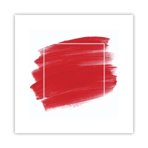 Poster - Aus dem Rahmen - 30x30 cm