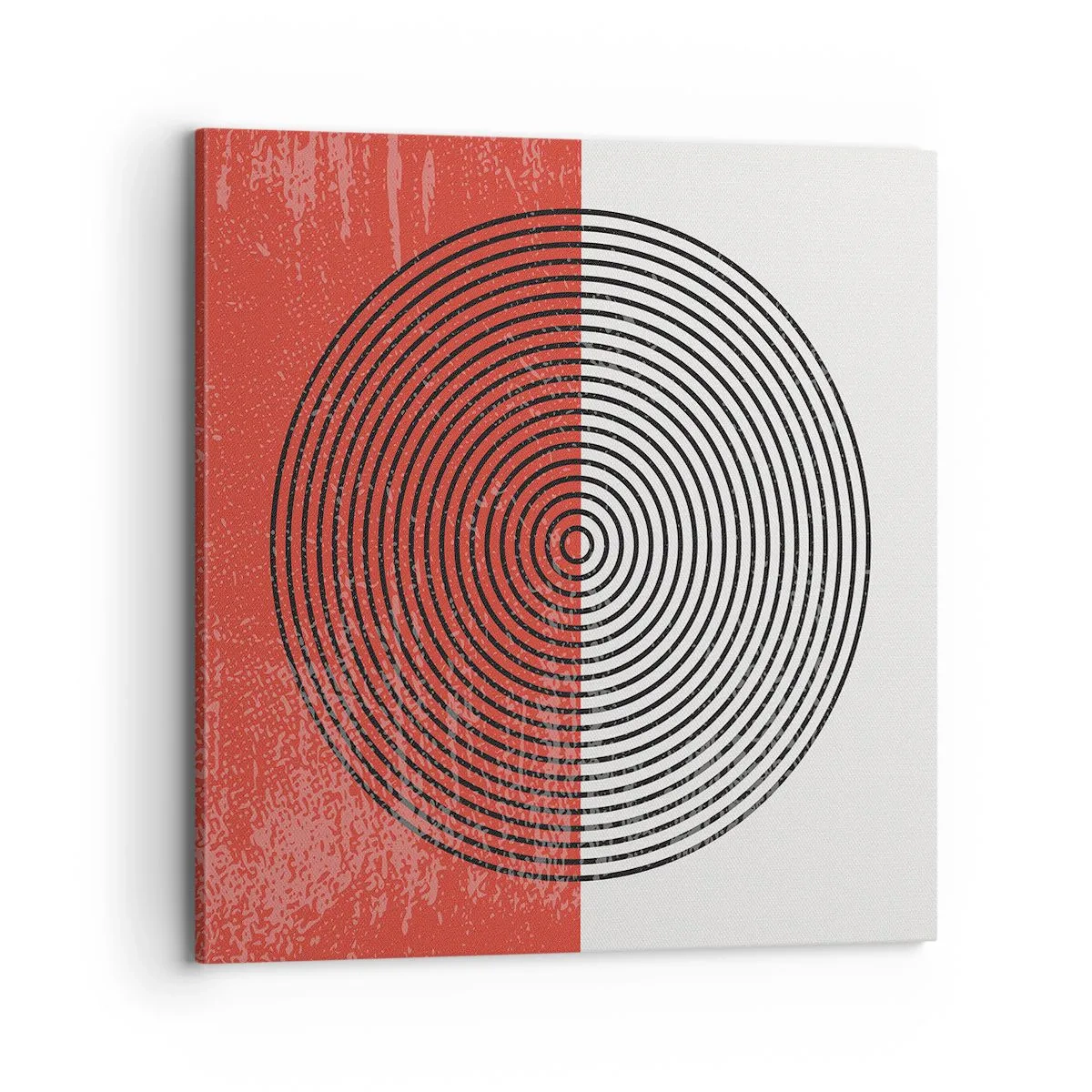 Bild auf Leinwand - Leinwandbild - Auf den Punkt gebracht - 70x70 cm