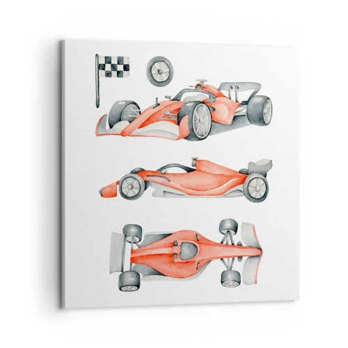 Bild auf Leinwand - Leinwandbild - Dem Traum folgen - 60x60 cm