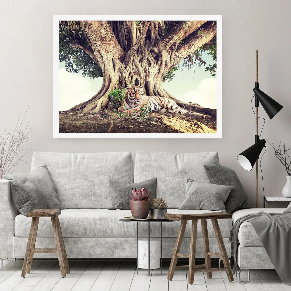 Poster - Blick aus dem Buch Genesis - 40x30 cm