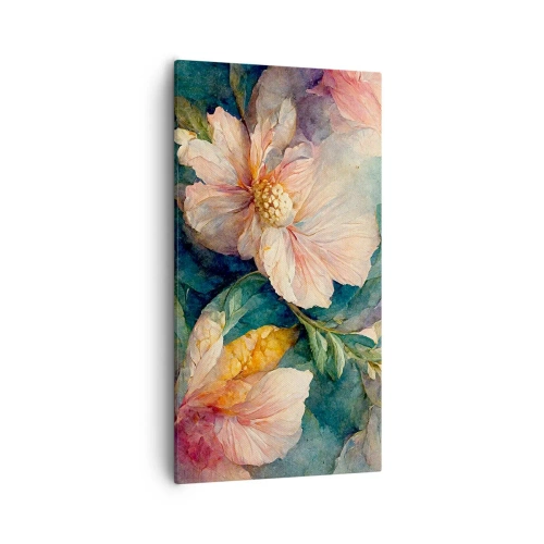 Bild auf Leinwand - Leinwandbild - Pure Subtilität - 55x100 cm