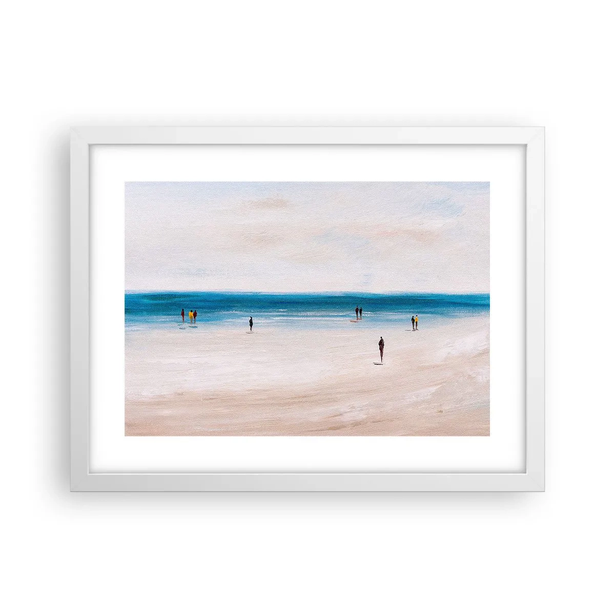 Poster in einem weißen Rahmen - Natürliches Bedürfnis - 40x30 cm