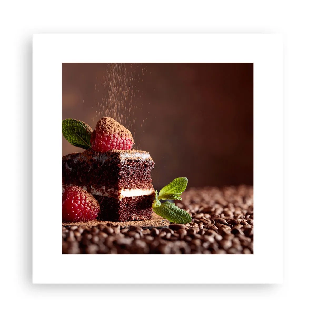 Poster - Das Leben ist süß - 30x30 cm