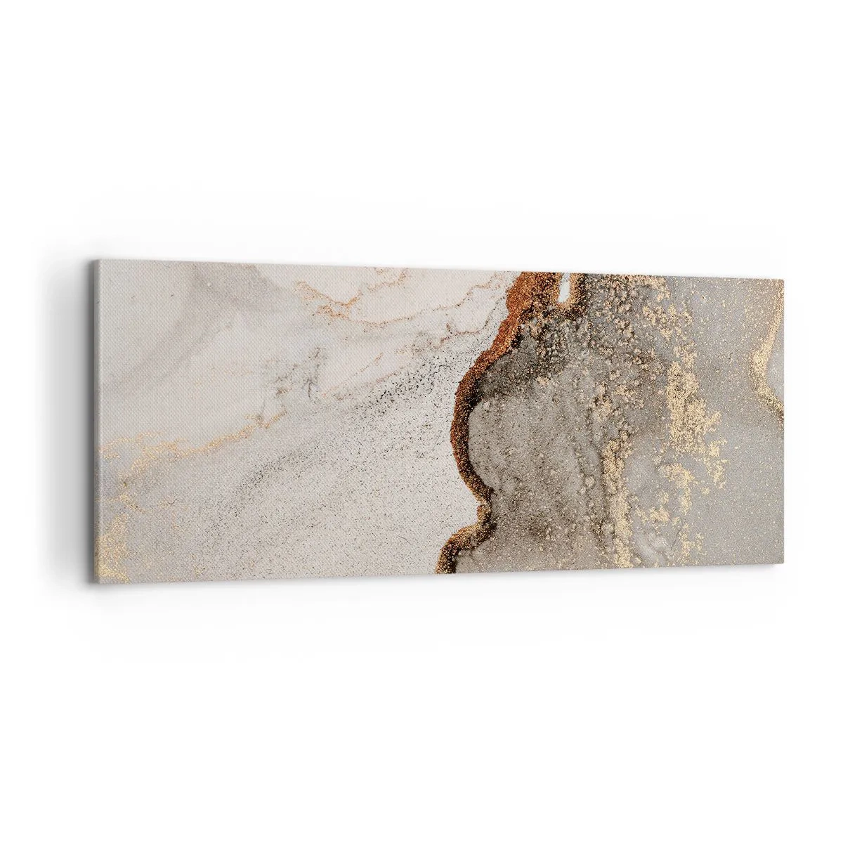 Bild auf Leinwand - Leinwandbild - An der Grenze der Farben - 100x40 cm