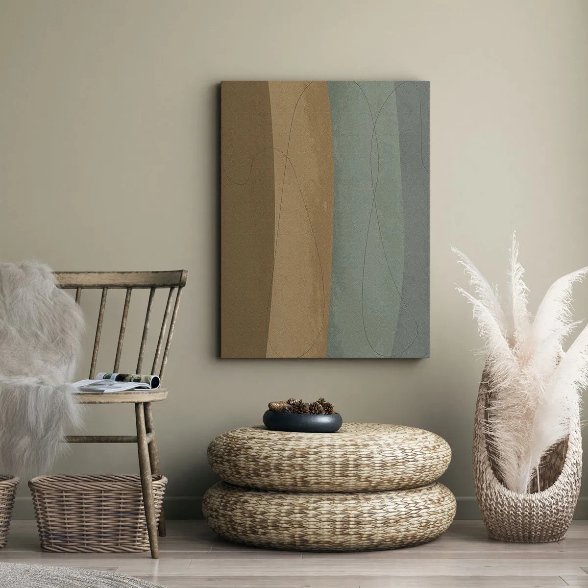 Bild auf Leinwand - Leinwandbild - Horizontale Komposition - 45x80 cm