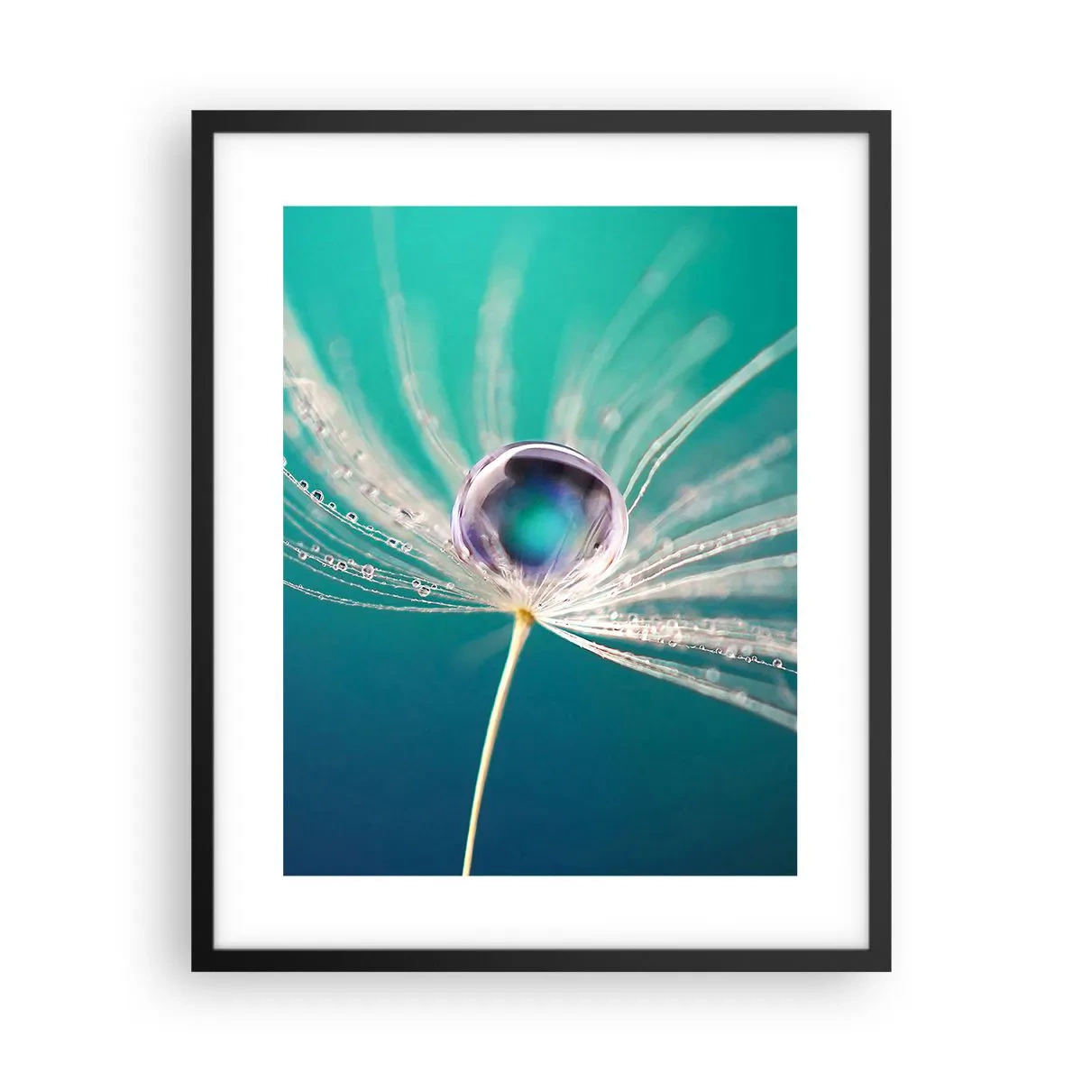 Poster in einem schwarzem Rahmen - Mystischer Moment - 40x50 cm